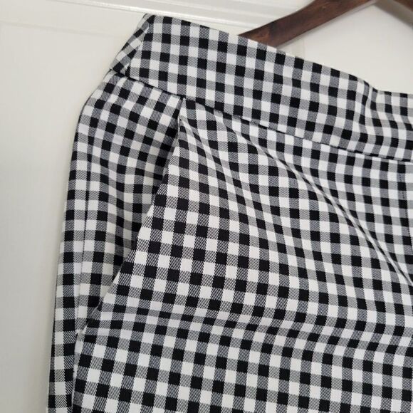 Donna RICCO CHECKERED ANKLE/CROPPED PANTS SIZE 8‎ - Picture 3 of 12